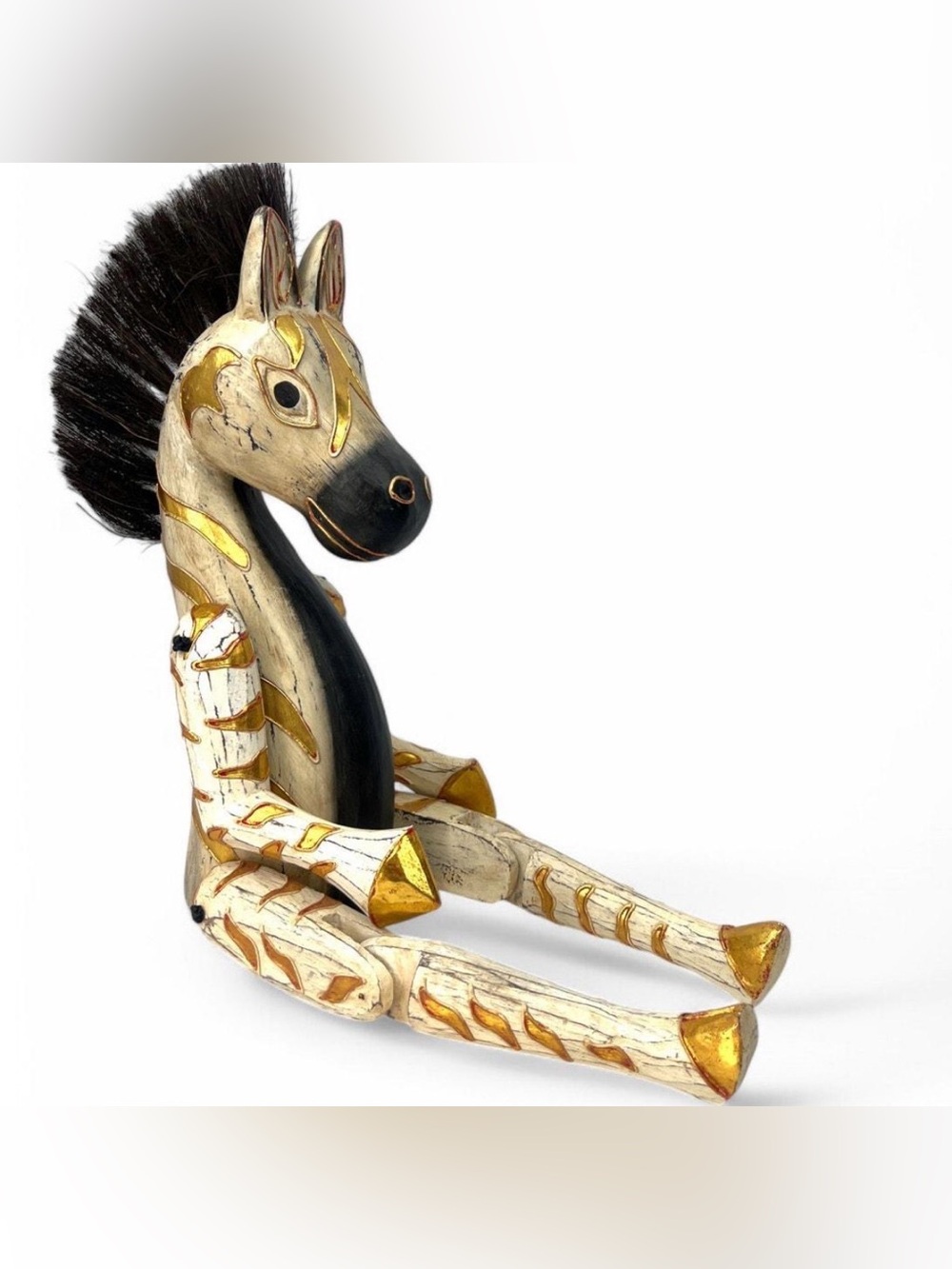Decorative Wooden Zebra Pier 1